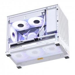 Jonsbo D32 PRO Midi Tower Valkoinen