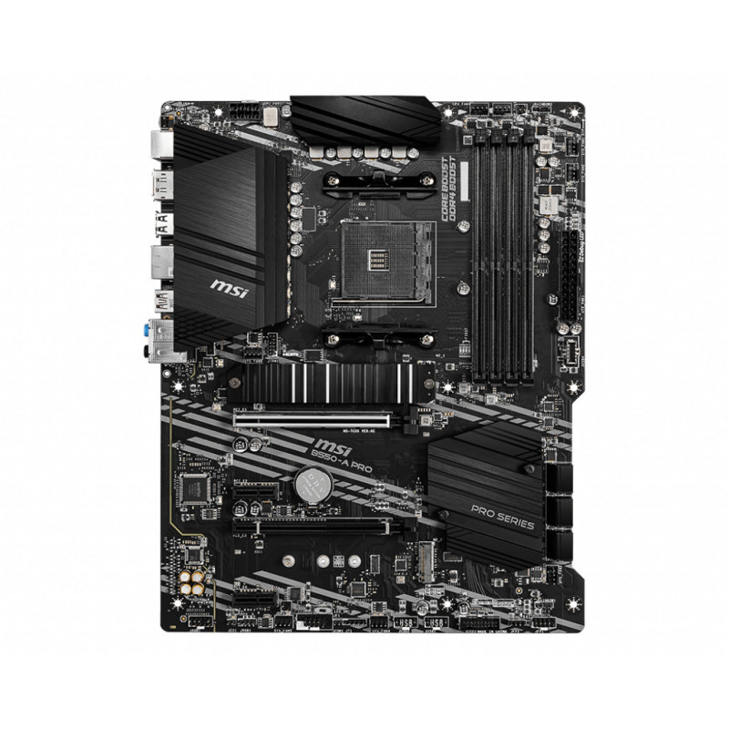 MSI B550-A PRO emolevy AMD B550 Kanta AM4 ATX