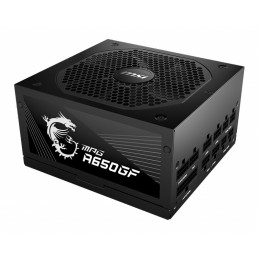 MSI MPG A650GF virtalähdeyksikkö 650 W 24-pin ATX ATX Musta
