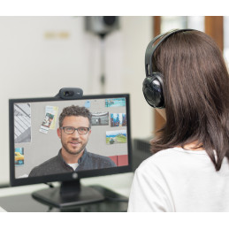Logitech C505 verkkokamera 1280 x 720 pikseliä USB Musta