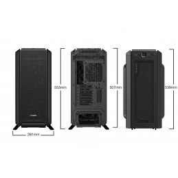 be quiet! Silent Base 802 Black Midi Tower Musta
