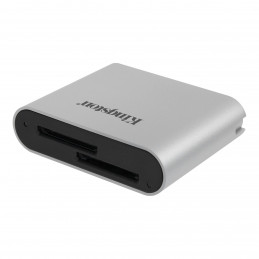 Kingston Technology Workflow SD Reader kortinlukija USB 3.2 Gen 1 (3.1 Gen 1) Musta, Hopea