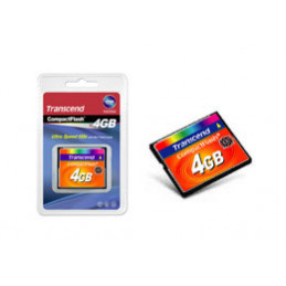 Transcend TS4GCF133 flash-muisti 4 GB CompactFlash MLC