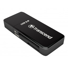 Transcend RDF5 kortinlukija USB 3.2 Gen 1 (3.1 Gen 1) Type-A Musta