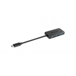 Transcend HUB2C USB 3.2 Gen 1 (3.1 Gen 1) Type-C Musta