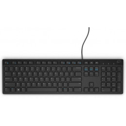 DELL KB216 näppäimistö QWERTY Pan Nordic Musta