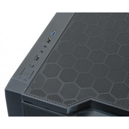 Chieftec CI-01B-OP tietokonekotelo Kuutio Musta