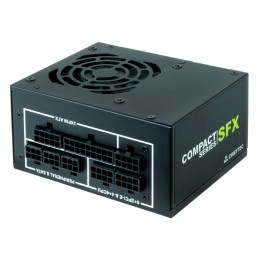 Chieftec CSN-450C virtalähdeyksikkö 450 W 20+4 pin ATX SFX Musta