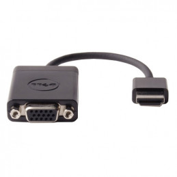 DELL DAUBNBC084 videokaapeli-adapteri HDMI VGA (D-Sub) Musta