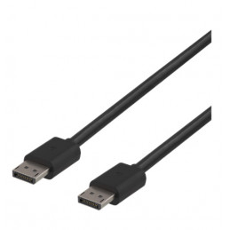Deltaco DP8K-1020 DisplayPort-kaapeli 2 m Musta