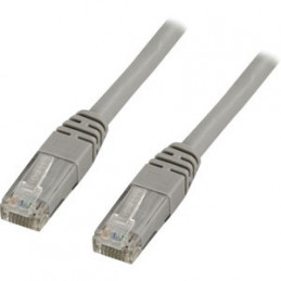 Deltaco UTP Cat5e - 5m verkkokaapeli Harmaa