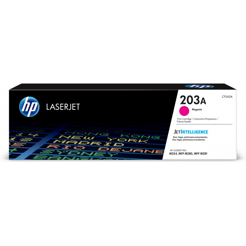 HP 203A värikasetti 1 kpl Alkuperäinen Magenta