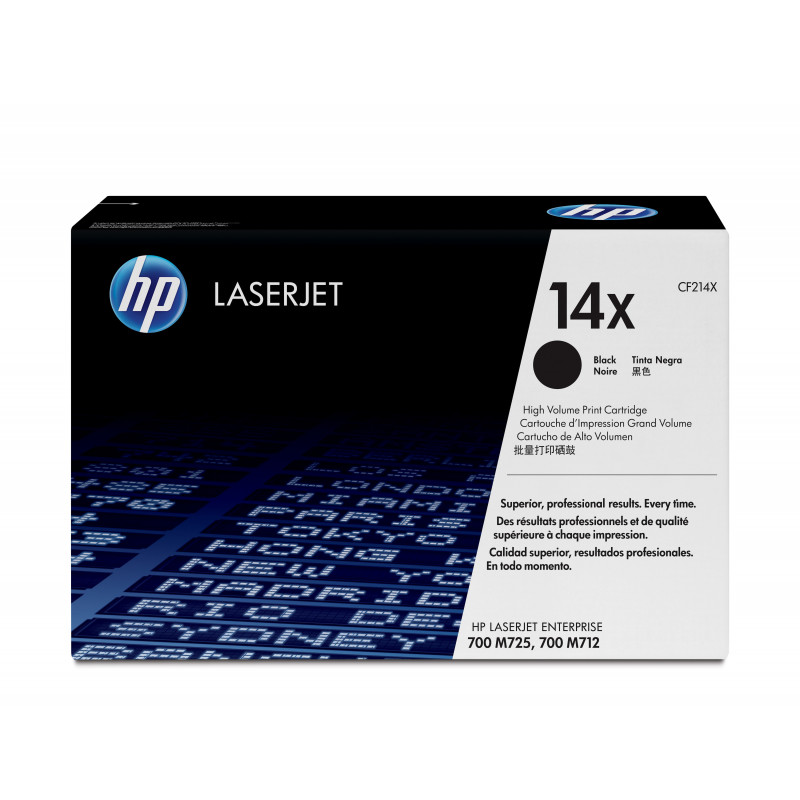 HP 14X värikasetti 1 kpl Alkuperäinen Musta