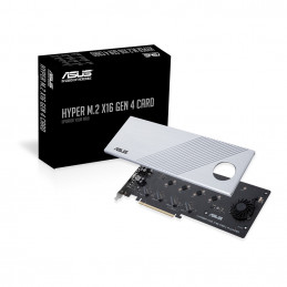 ASUS Hyper M.2 x16 Gen 4 liitäntäkortti -sovitin Sisäinen