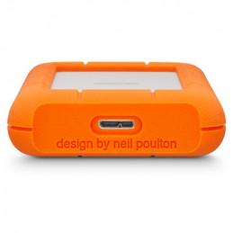 LaCie Rugged Mini ulkoinen kovalevy 2000 GB Oranssi, Hopea
