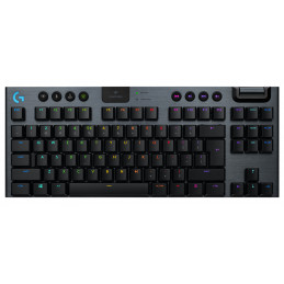 Logitech G G915 TKL näppäimistö Bluetooth QWERTY Pan Nordic Musta