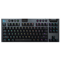 Logitech G G915 TKL näppäimistö Bluetooth QWERTY Pan Nordic Musta