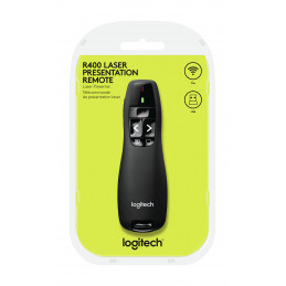 Logitech R400 Wifi-esittelylaite RF Musta