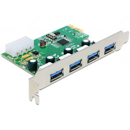 DeLOCK 89363 liitäntäkortti -sovitin Sisäinen USB 3.2 Gen 1 (3.1 Gen 1)