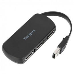 Targus ACH114EU keskitin USB 2.0 480 Mbit s Musta