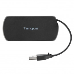 Targus ACH114EU keskitin USB 2.0 480 Mbit s Musta