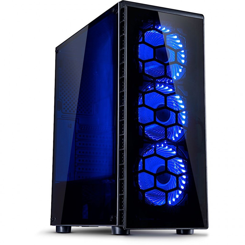 Inter-Tech CXC2 Tower Musta