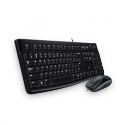 Logitech MK120 näppäimistö USB QWERTY Pan Nordic Musta