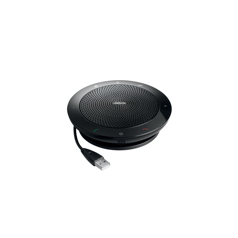 Jabra Speak 510 MS kaiutinpuhelin Universaali USB Bluetooth Musta