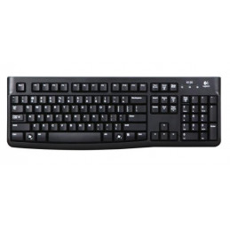 Logitech K120 Nordic näppäimistö USB Musta