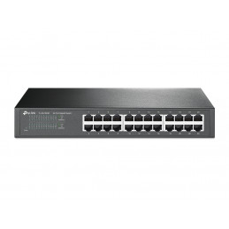 TP-LINK TL-SG1024D Hallitsematon Gigabit Ethernet (10 100 1000) Harmaa