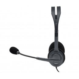 Logitech H111 Kuulokkeet Pääpanta 3,5 mm liitin Harmaa