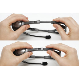 Logitech H111 Kuulokkeet Pääpanta 3,5 mm liitin Harmaa
