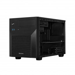 Chieftec CI-02B-OP tietokonekotelo Kuutio Musta
