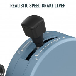 Thrustmaster TCA Quadrant Add-On Airbus Edition Musta, Sininen Lentosimulaattori PC