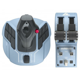 Thrustmaster Airbus Edition Musta, Sininen USB Ohjaussauva Analoginen Digitaalinen PC