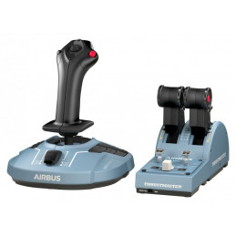 Thrustmaster Airbus Edition Musta, Sininen USB Ohjaussauva Analoginen Digitaalinen PC