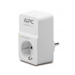 APC SurgeArrest Valkoinen 1 AC-pistorasia(a) 230 V