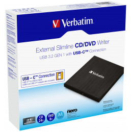 Verbatim 43886 levyasemat DVD±RW Musta
