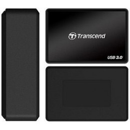 Transcend CFast 2.0 USB3.0 kortinlukija USB 3.2 Gen 1 (3.1 Gen 1) Musta