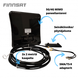 5G/4G MIMO SISÄANTENNI, 360 YMPÄRISÄTEILEVÄ