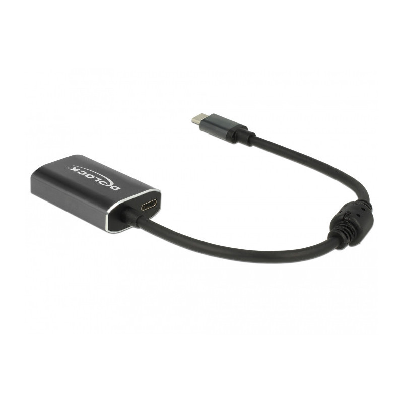 DeLOCK 62990 videokaapeli-adapteri 0,2 m USB Type-C Mini DisplayPort Harmaa