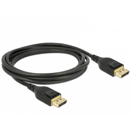 DeLOCK 85661 DisplayPort-kaapeli 3 m Musta