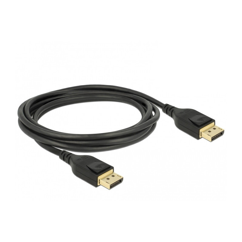 DeLOCK 85660 DisplayPort-kaapeli 2 m Musta