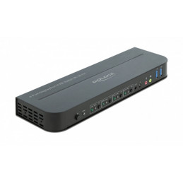 DeLOCK 11484 KVM-kytkin Musta