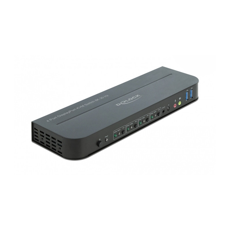 DeLOCK 11484 KVM-kytkin Musta