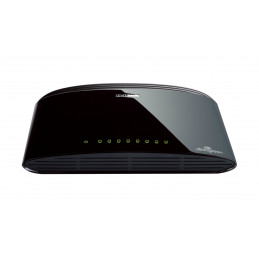 D-Link DES-1008D Hallitsematon Fast Ethernet (10 100) Musta