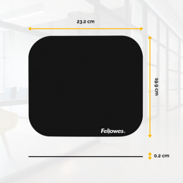 Fellowes 58024 hiirimatto Musta