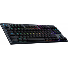 Logitech G G915 TKL Tenkeyless LIGHTSPEED Wireless RGB Mechanical Gaming Keyboard - GL Clicky näppäimistö RF Wireless +