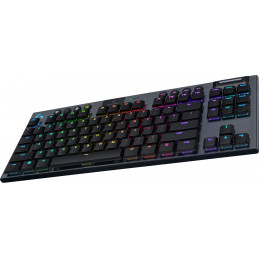 Logitech G G915 TKL Tenkeyless LIGHTSPEED Wireless RGB Mechanical Gaming Keyboard - GL Clicky näppäimistö RF Wireless +