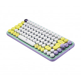 Logitech POP Keys Wireless Mechanical Keyboard With Emoji Keys näppäimistö RF Wireless + Bluetooth QWERTY Pohjoismainen